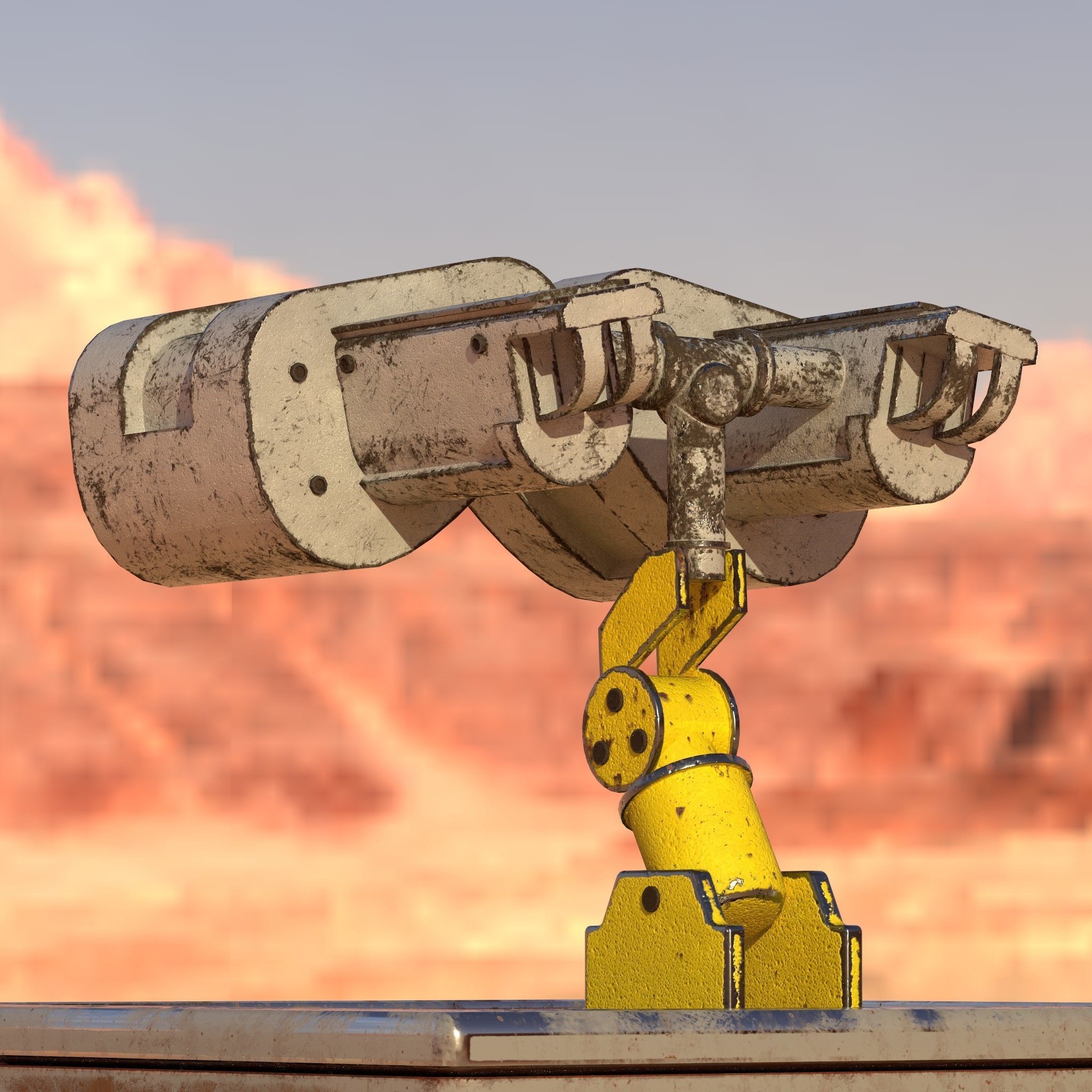Wall-E Model with 2K Textures 3D model_3