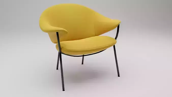 Murano chair by Luca Nichetto 3D model