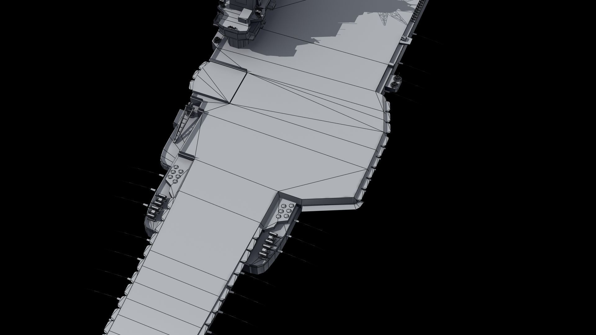 Admiral Kuznetsov Aircraft Carrier 3D model_48