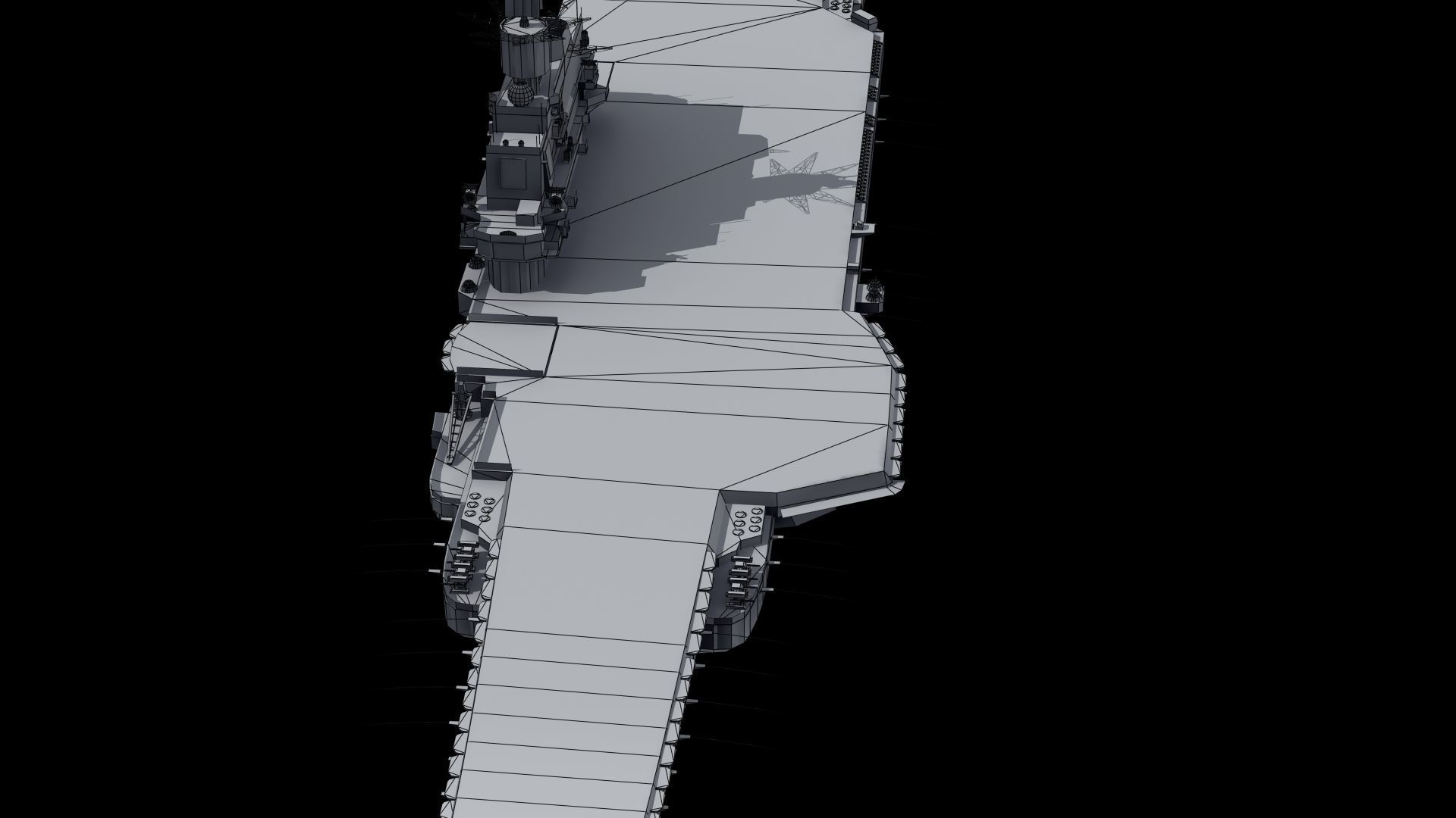 Admiral Kuznetsov Aircraft Carrier 3D model_43