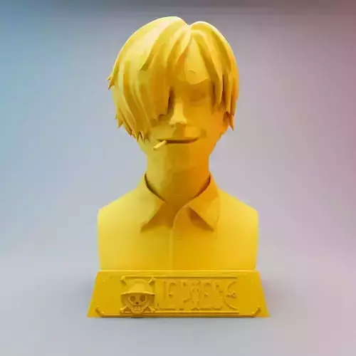 Sanji Bust 3D print model