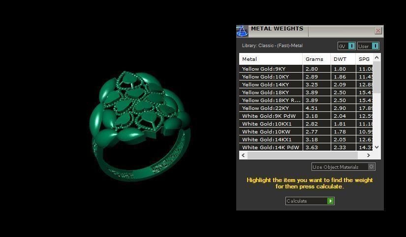 Rings 3D print model_3