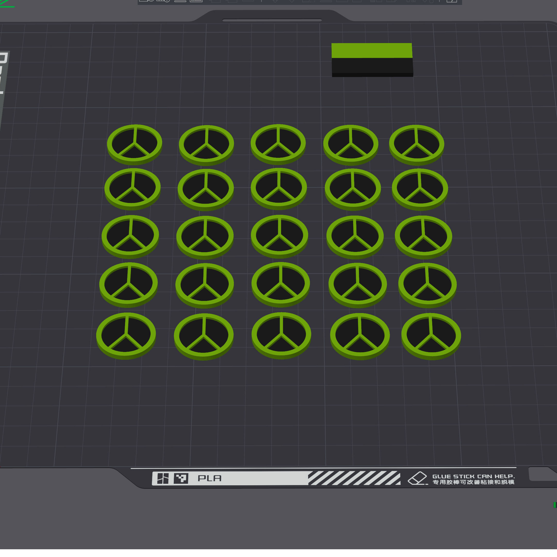 Shopping chips a container for storing cart chips STL 3MF 3D print model_14