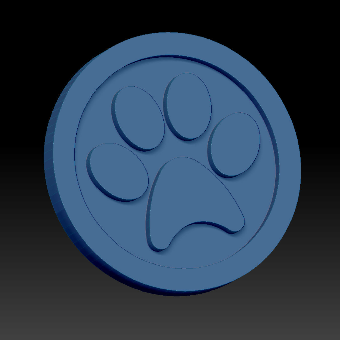 Shopping chips a container for storing cart chips STL 3MF 3D print model_9