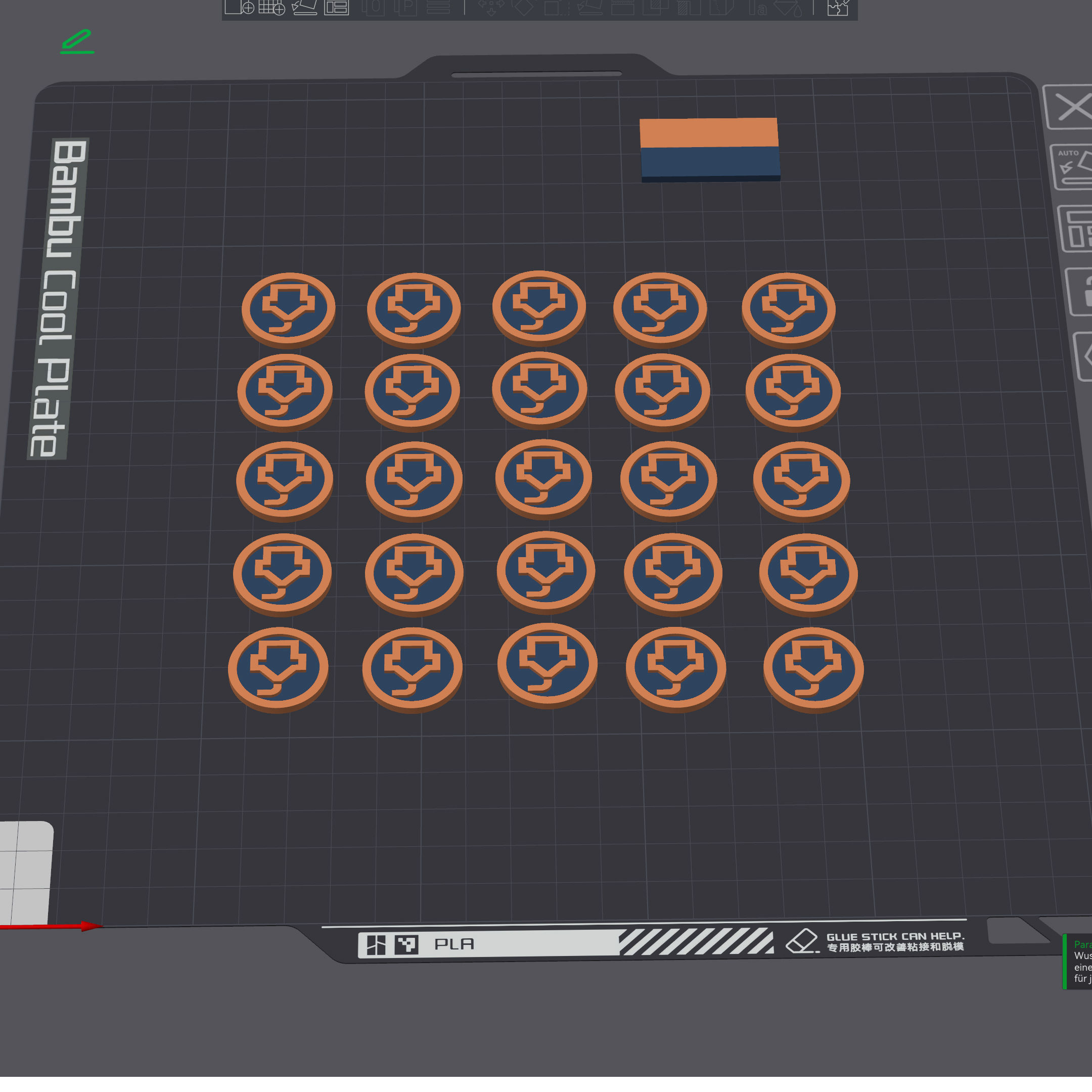 Shopping chips a container for storing cart chips STL 3MF 3D print model_19