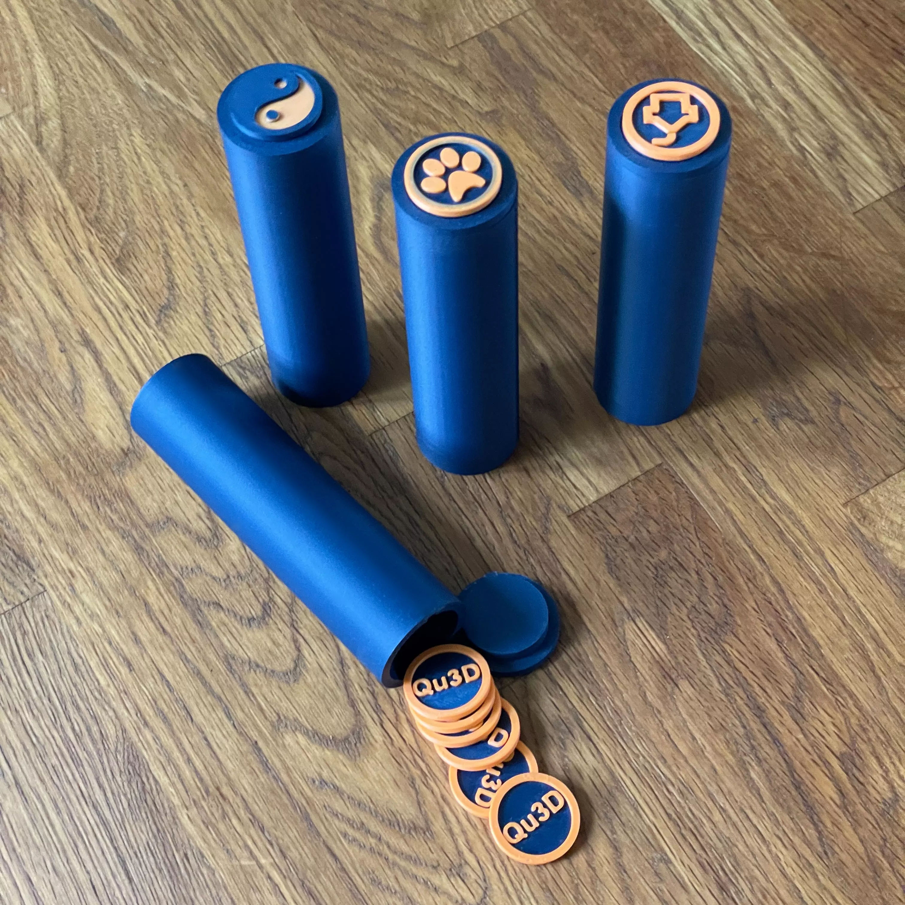 Shopping chips a container for storing cart chips STL 3MF 3D print model_0