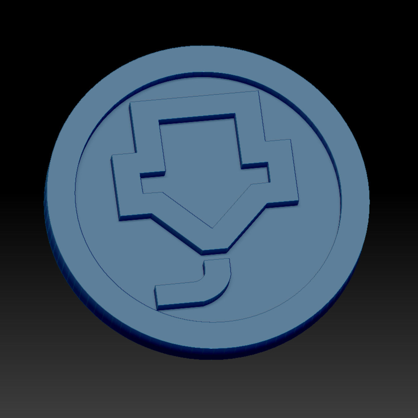 Shopping chips a container for storing cart chips STL 3MF 3D print model_13