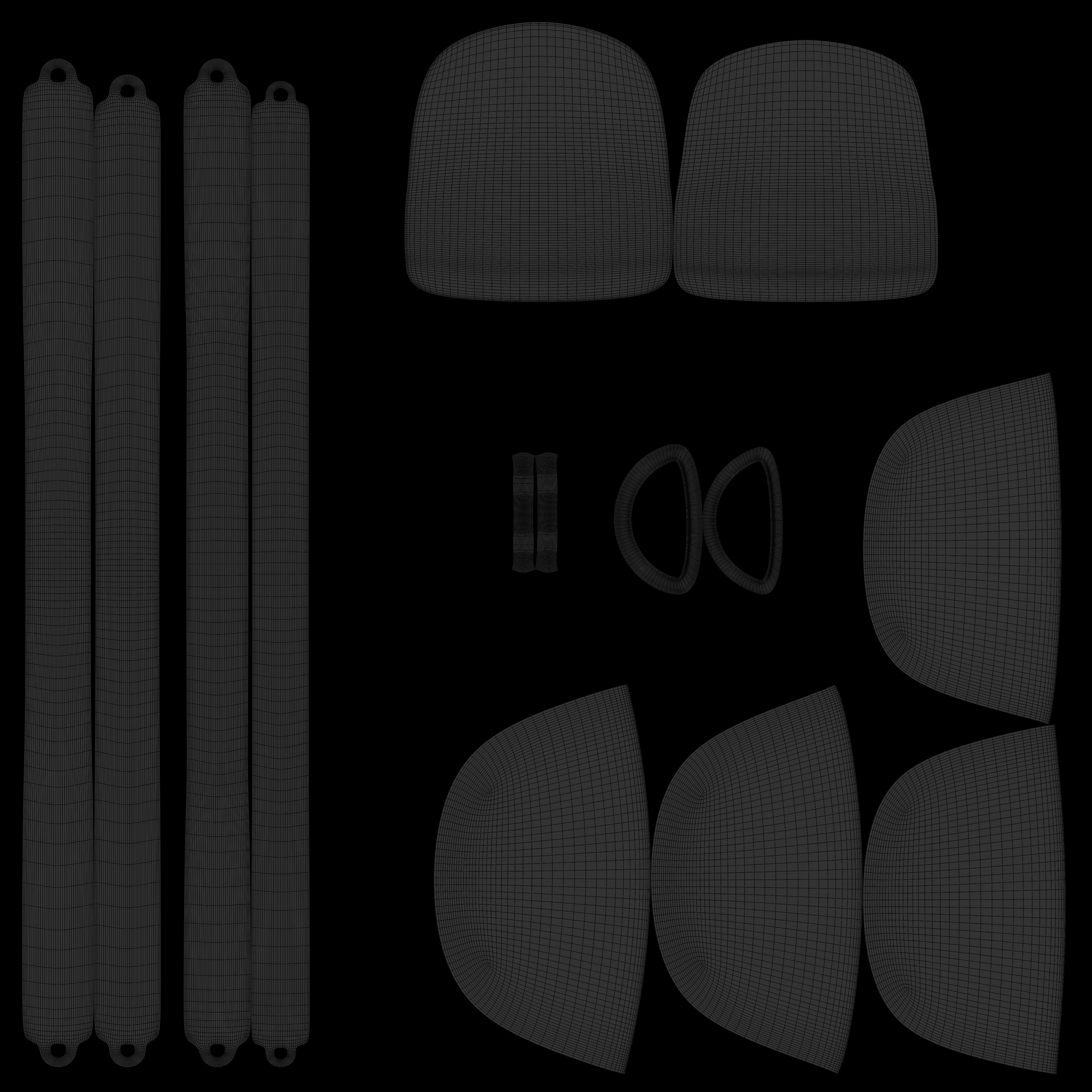 Pink bag  3D model_8