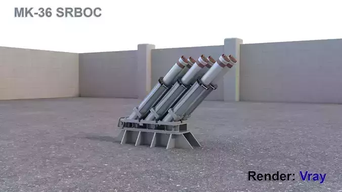MK-36 SRBOC 3D model