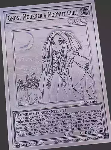 GHOST MOURNER  MOONLIT CHILL - YUGIOH