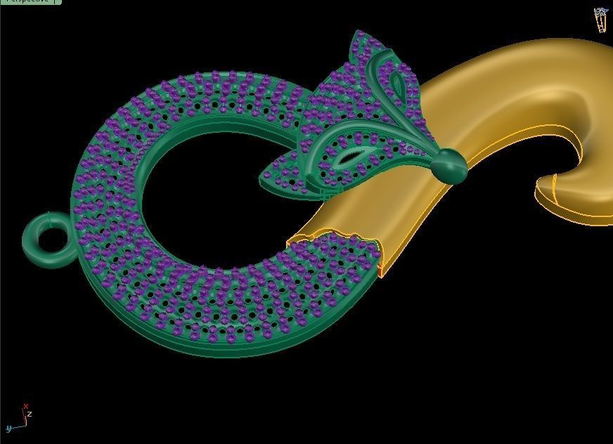 fox girl 3D print model_2