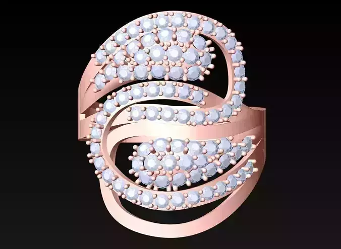 Diamond Ring - Womens Rings - N2344