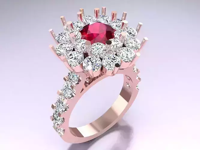 Diamond Ring - Womens Rings - N3360