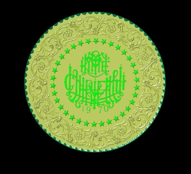 Coin of Ataturk 3D print model_10