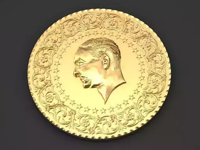Coin of Ataturk