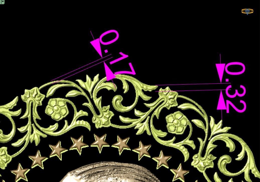 Coin of Ataturk 3D print model_11