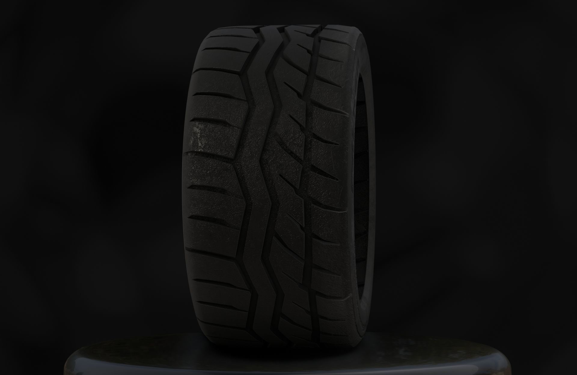 Falken Azenis RT615K - 3D Tires - Game Ready - Textured Low-poly 3D model_7