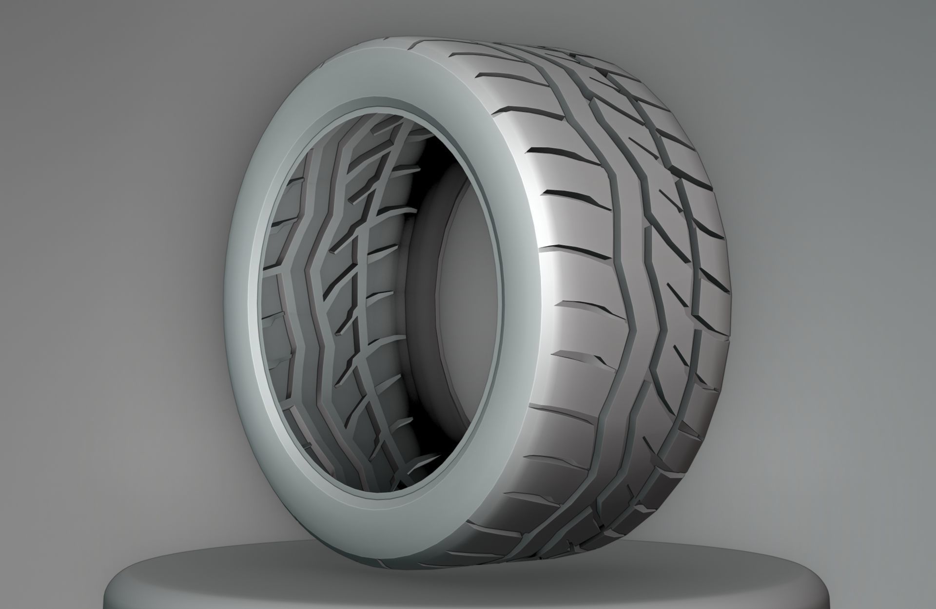 Falken Azenis RT615K - 3D Tires - Game Ready - Textured Low-poly 3D model_14