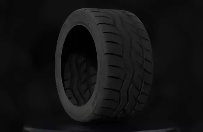 Falken Azenis RT615K - 3D Tires - Game Ready - Textured