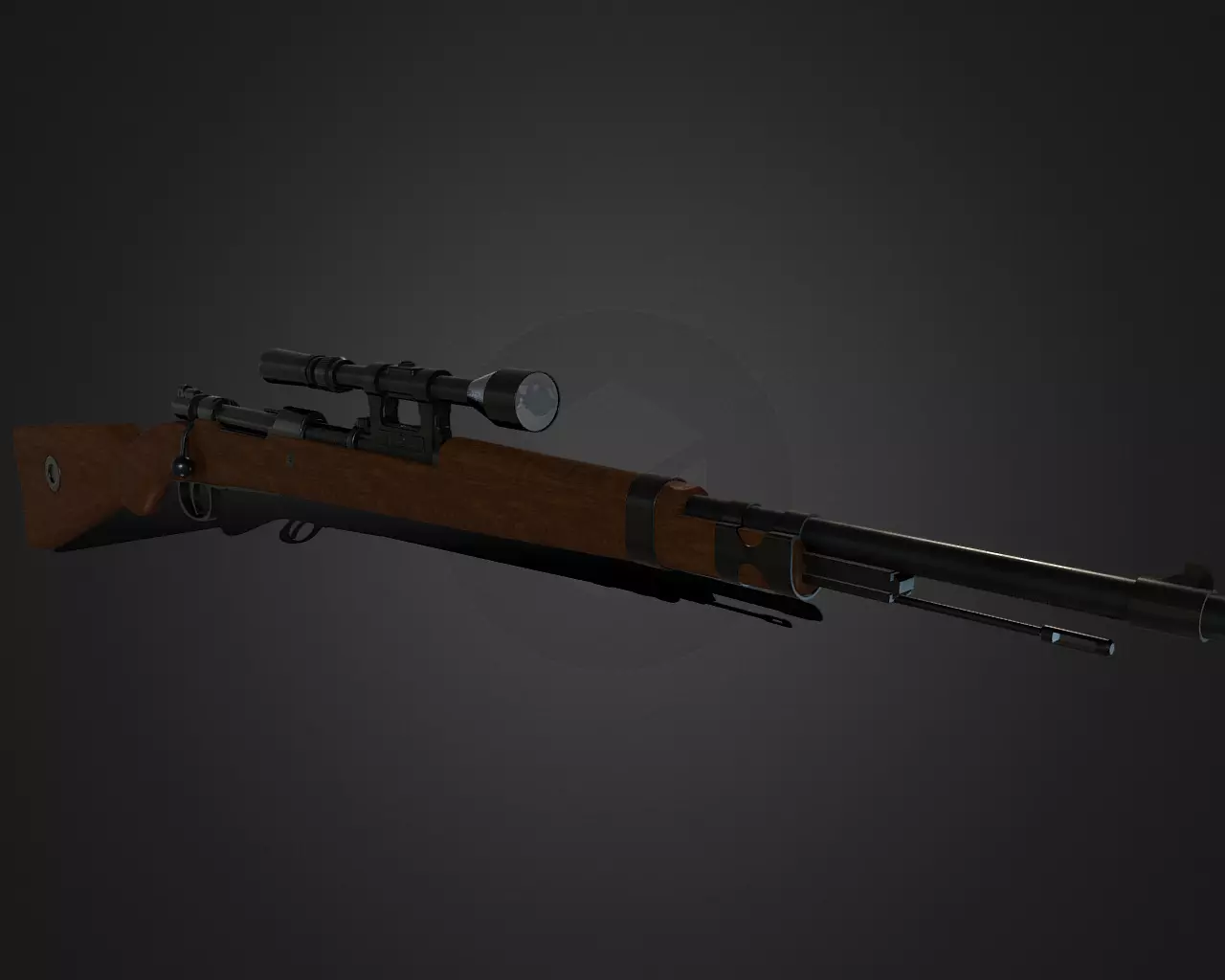 KAR 98 3D model_0