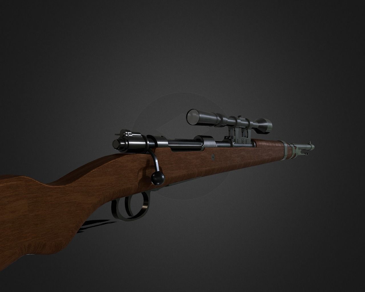 KAR 98 3D model_1