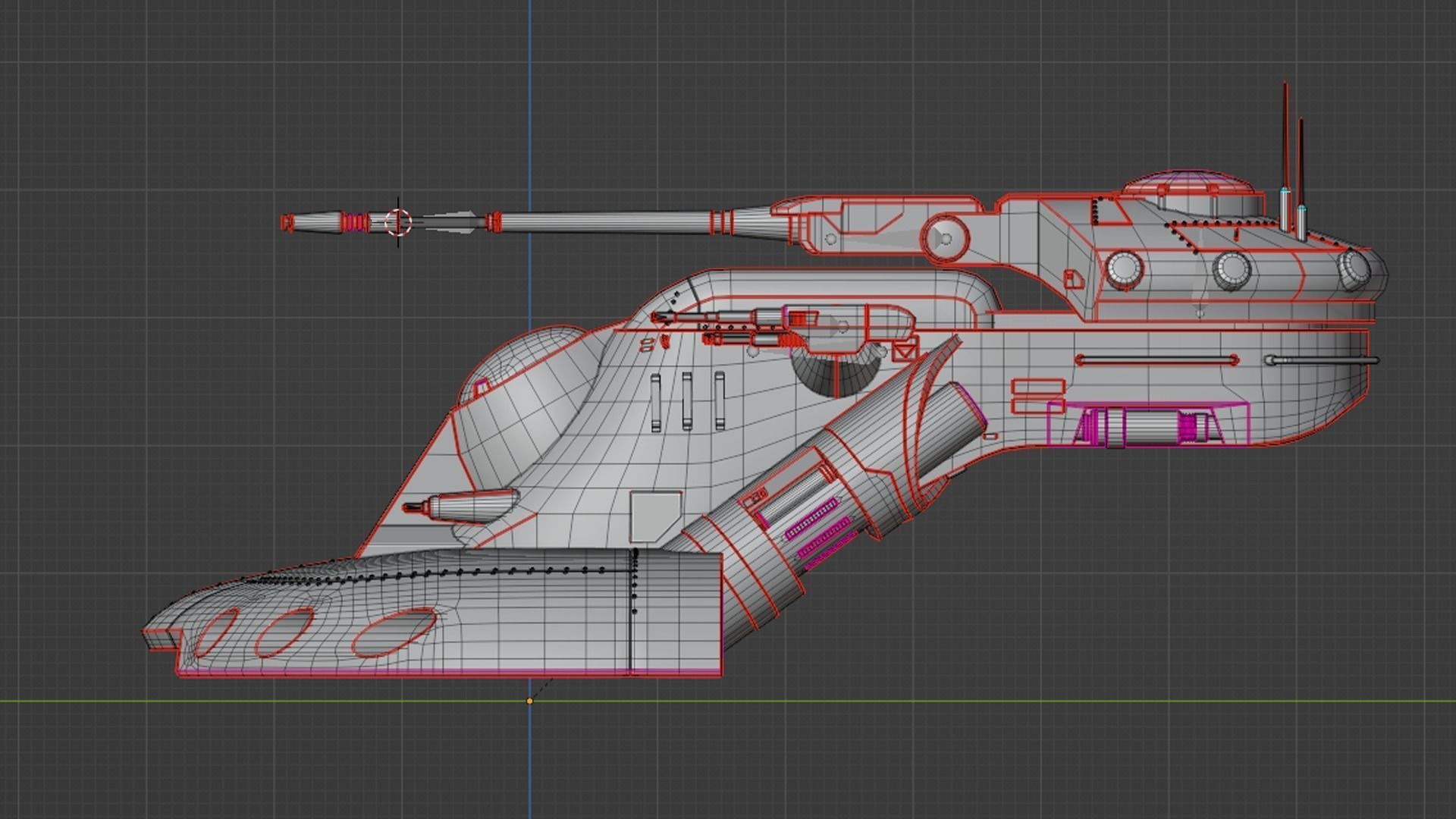 -Star Wars- AAT 3D model_11