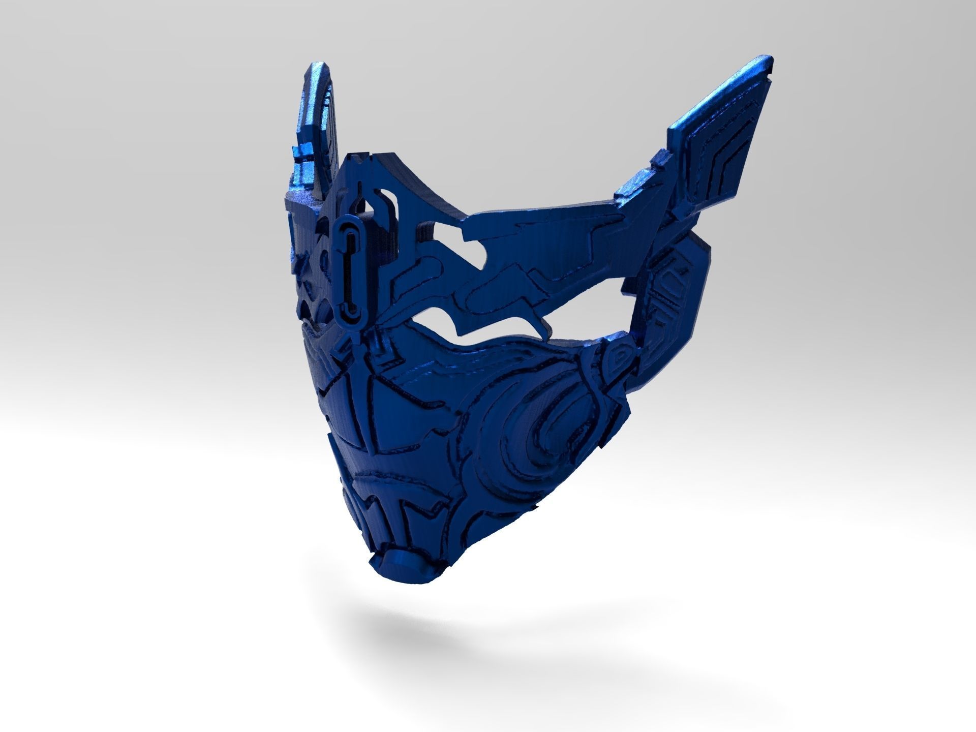 The Real Mask  3D print model_3