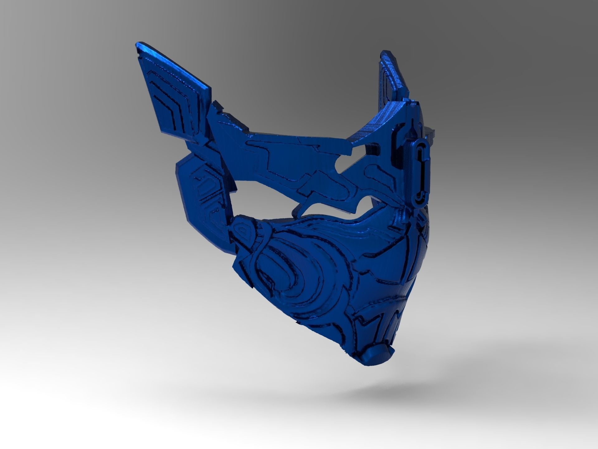 The Real Mask  3D print model_4
