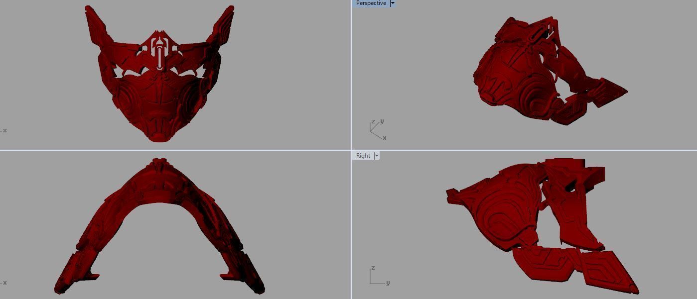 The Real Mask  3D print model_1