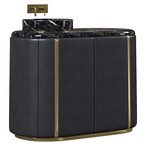 DARIAN VANITY CABINET by maisonvalentina 3D model