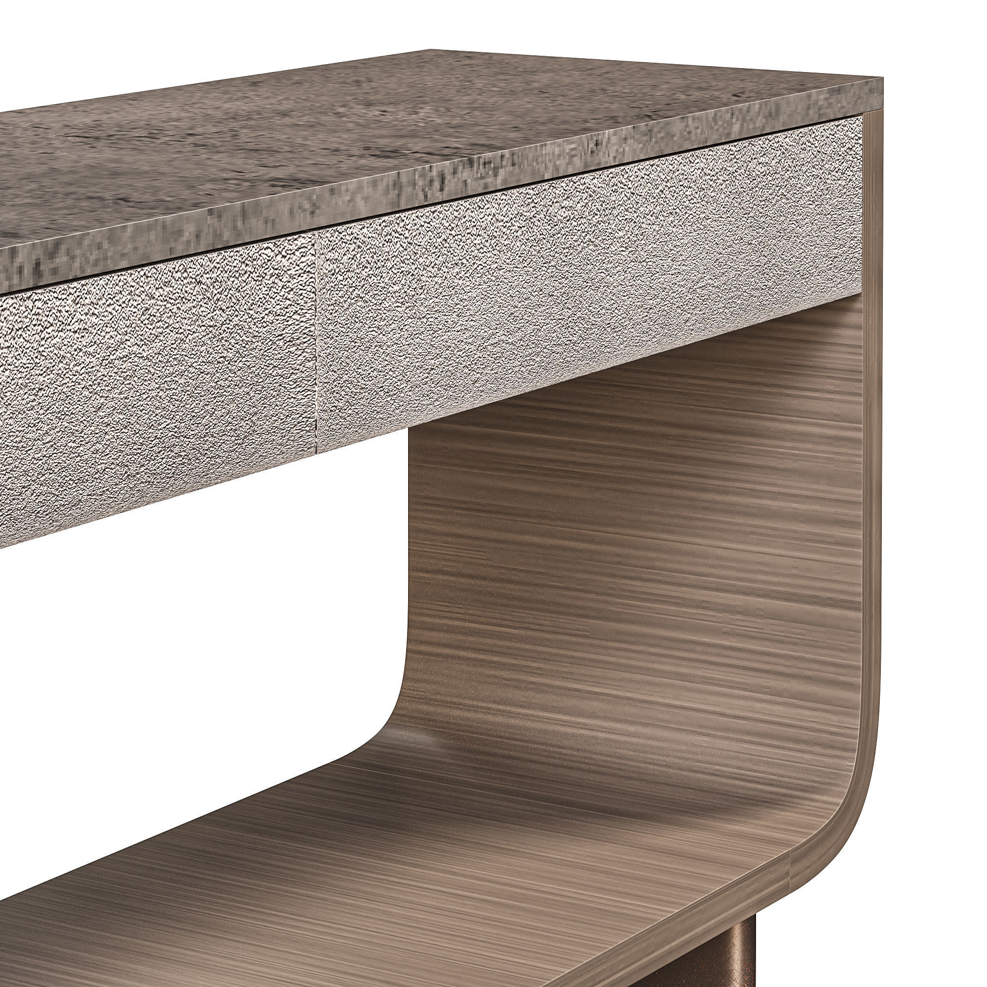 CONTOUR CONSOLE by bakerfurniture 3D model_2