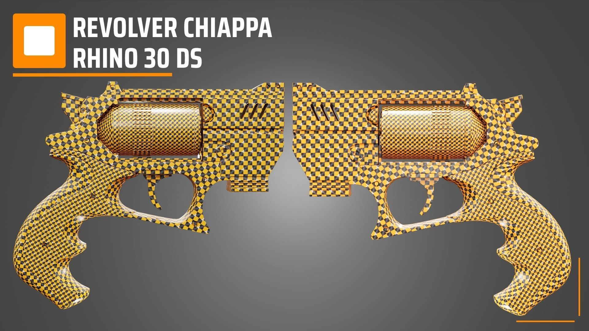 Revolver Chiappa Rhino 30 DS 3D model_4