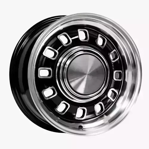 Legendary Wheel Co GT8 Wheel Black 4-Lug