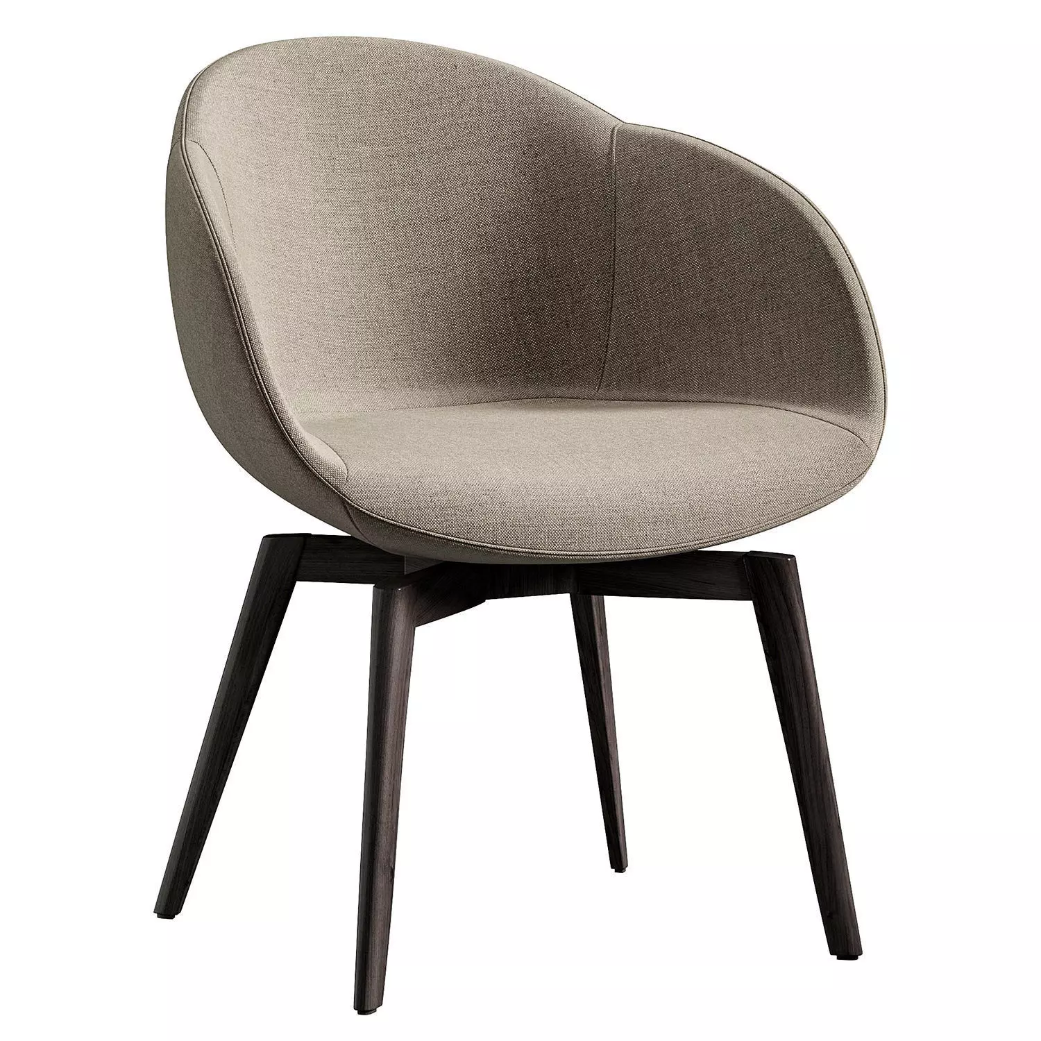 DELTA ARMCHAIR by collinet sieges 3D model_0