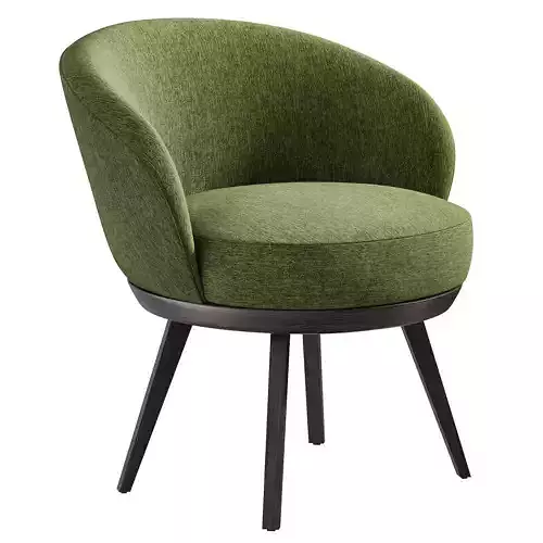 CANDIDE SWIVELLING ARMCHAIR by collinet sieges