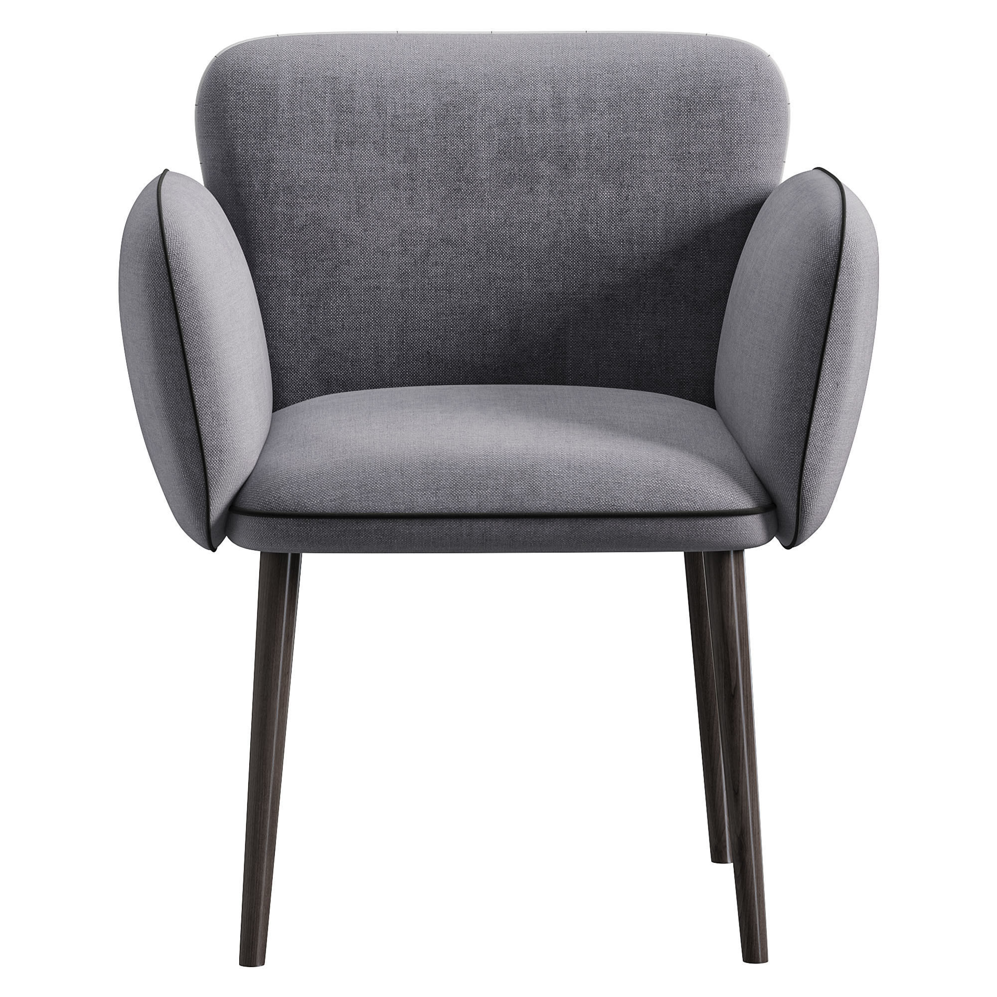 Mellow chair by collinet sieges 3D model_1