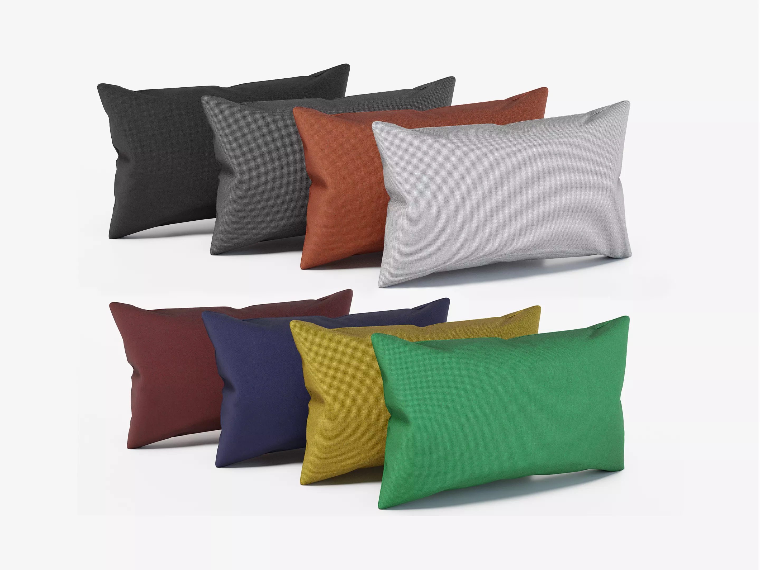 Decorative pillows 3D model