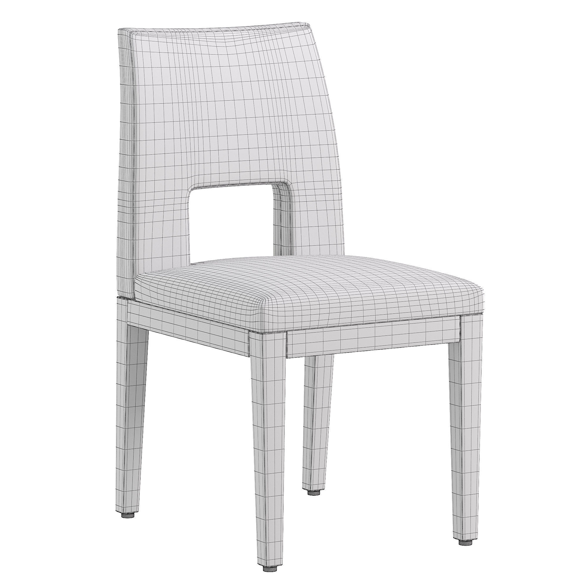 Merryl chair by collinet-sieges 3D model_3