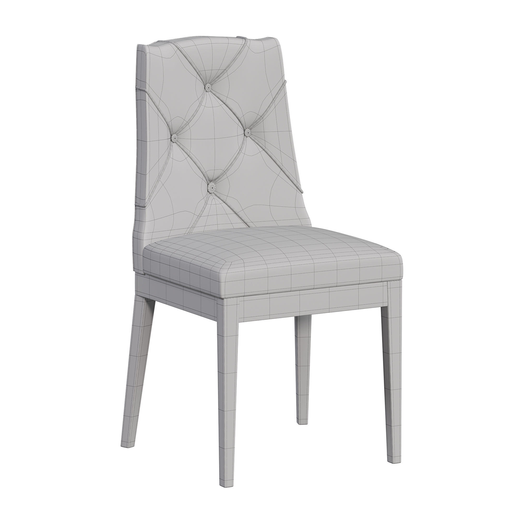 Barone Chair by Collinet sieges 3D model_3