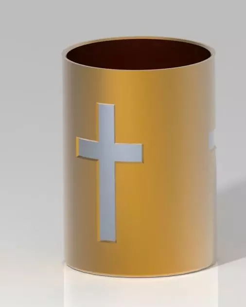Trinity Pencil Holder 3D print model