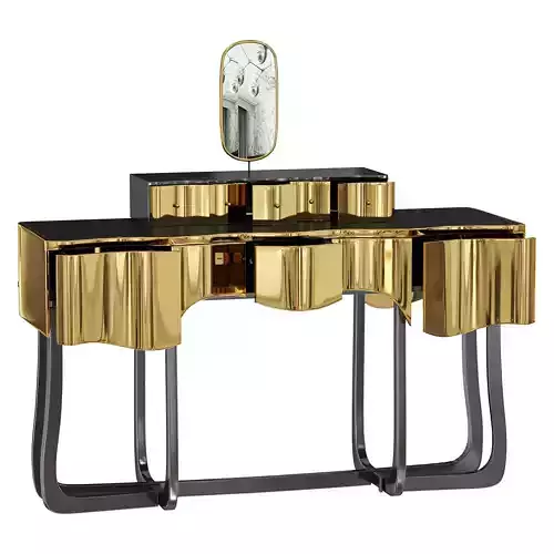 SINUOUS VANITY TABLE by maisonvalentina
