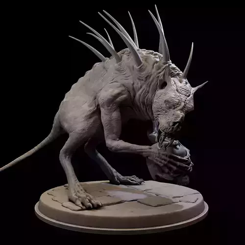 Chupocabra for 3d Print 3D print model