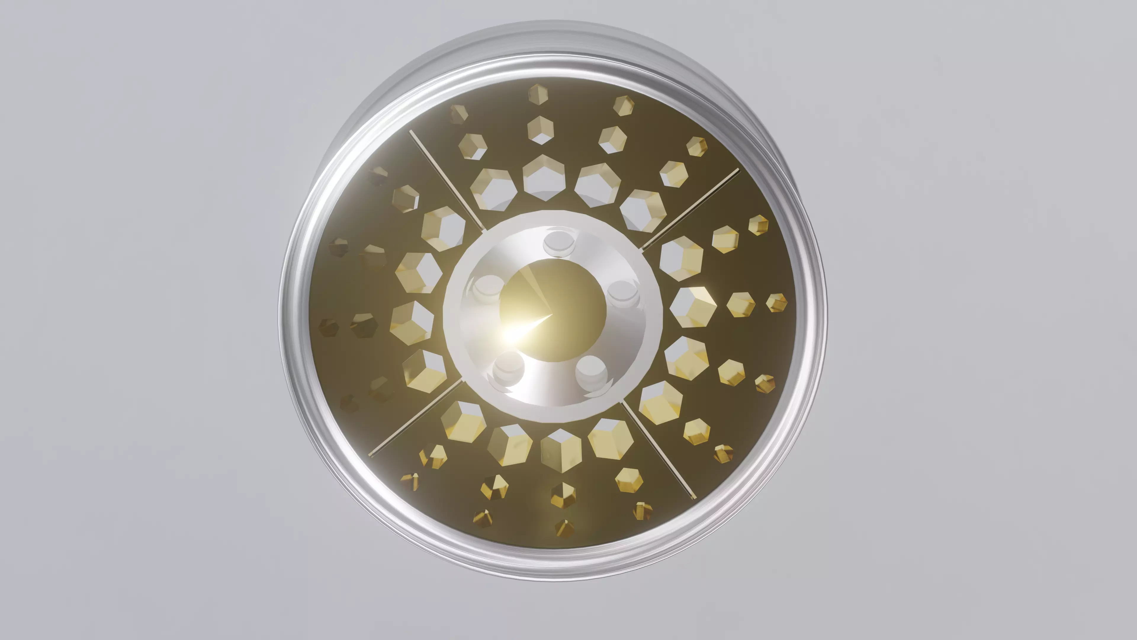car rim futuristic 3D model