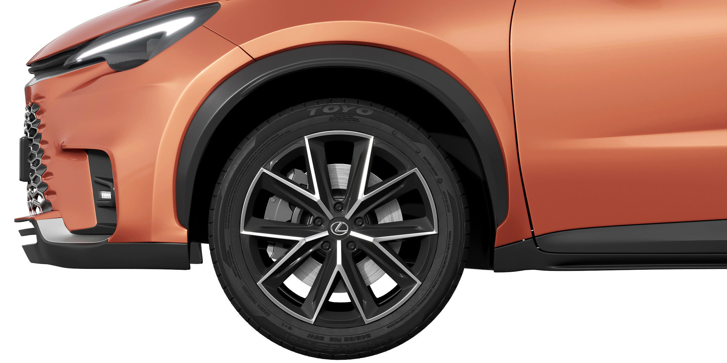 Lexus LBX 2024 3D model_10