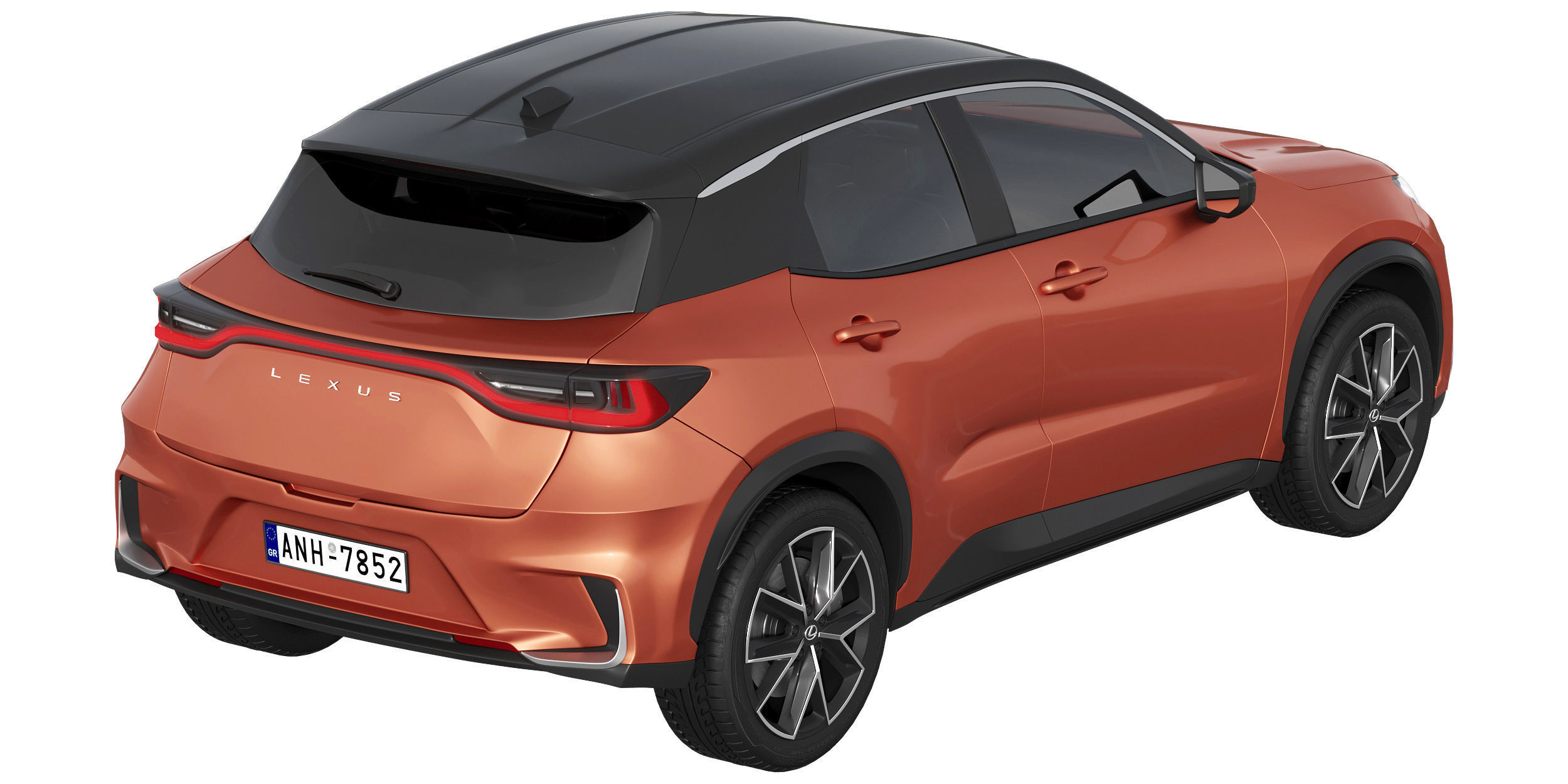 Lexus LBX 2024 3D model_4