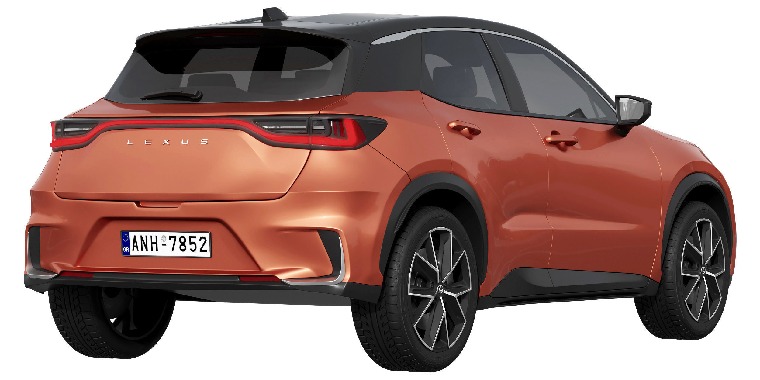 Lexus LBX 2024 3D model_3