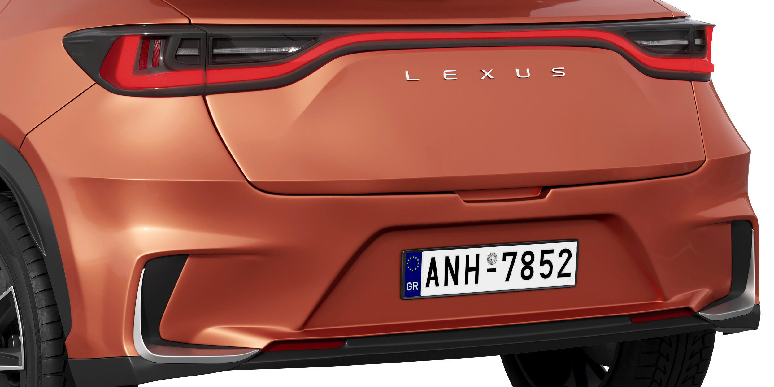 Lexus LBX 2024 3D model_11