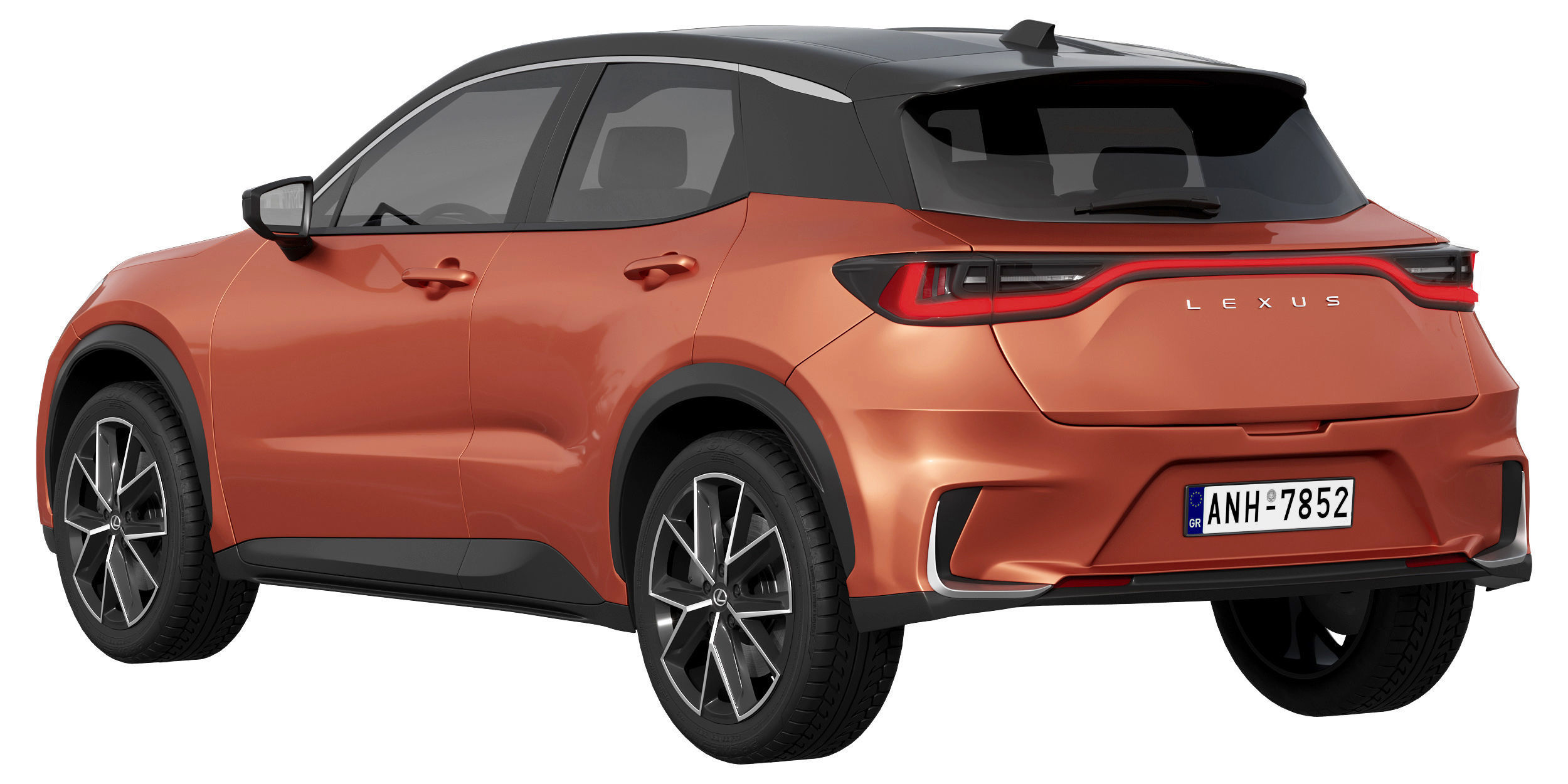 Lexus LBX 2024 3D model_2