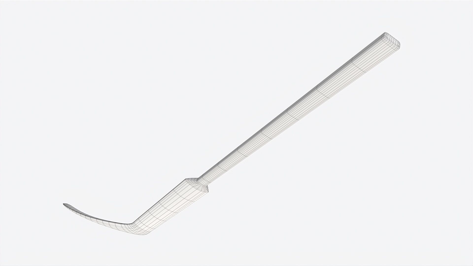Ice Hockey Goalie Stick 3D model_6