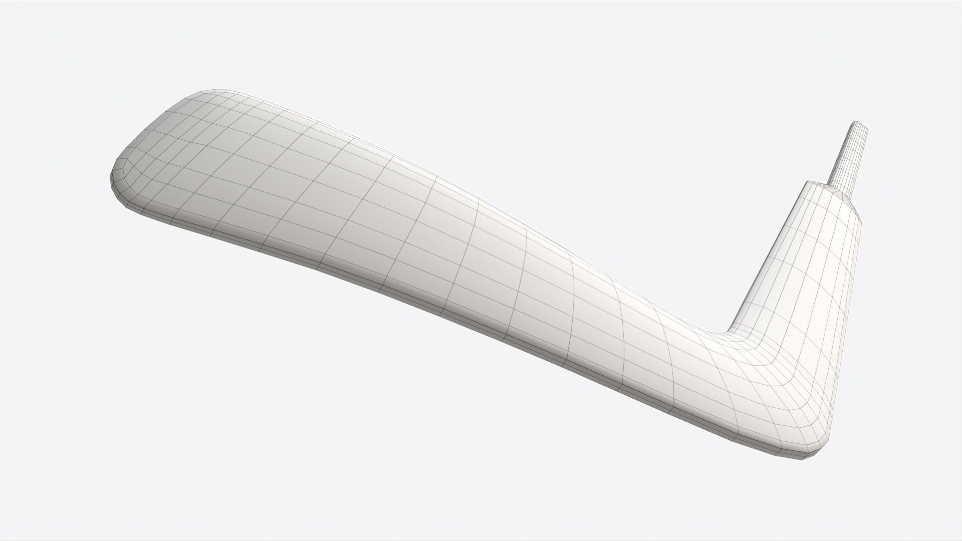 Ice Hockey Goalie Stick 3D model_7